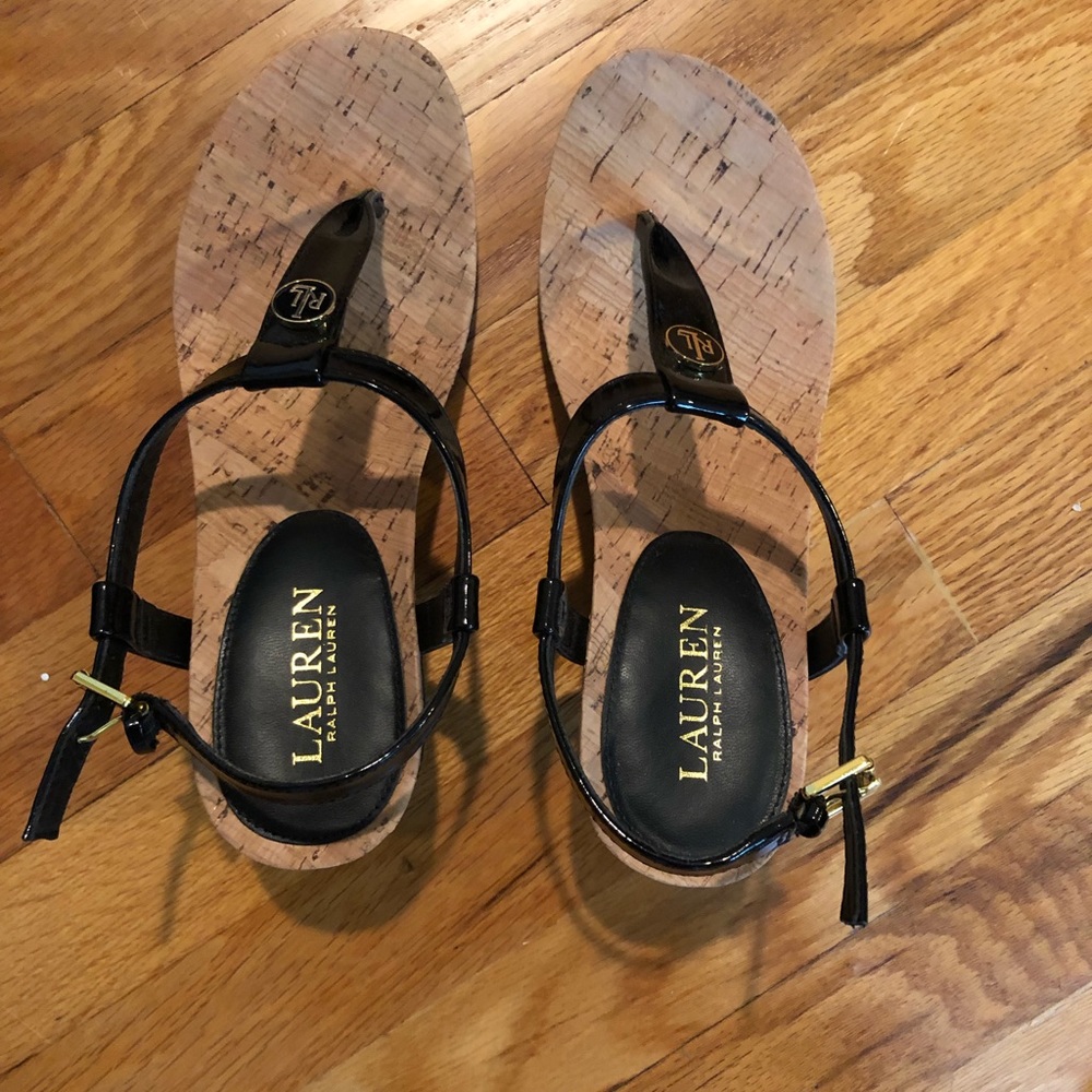 Ralph Lauren wedge sandals